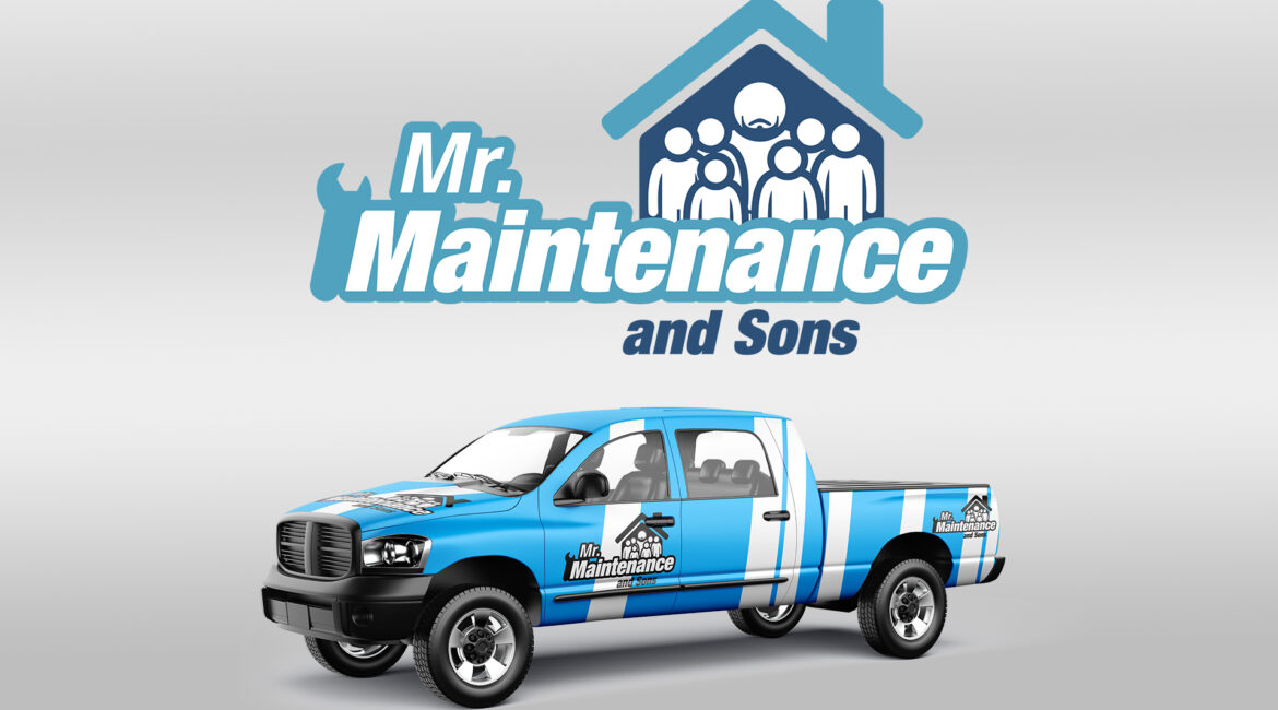 mr-maintenance-sons-logo-design