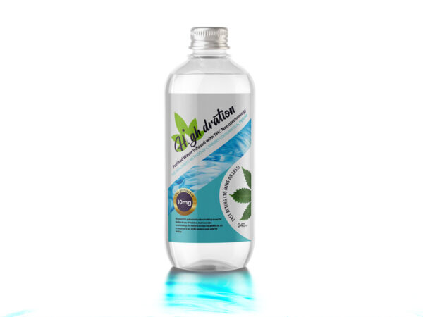 highdration water label design